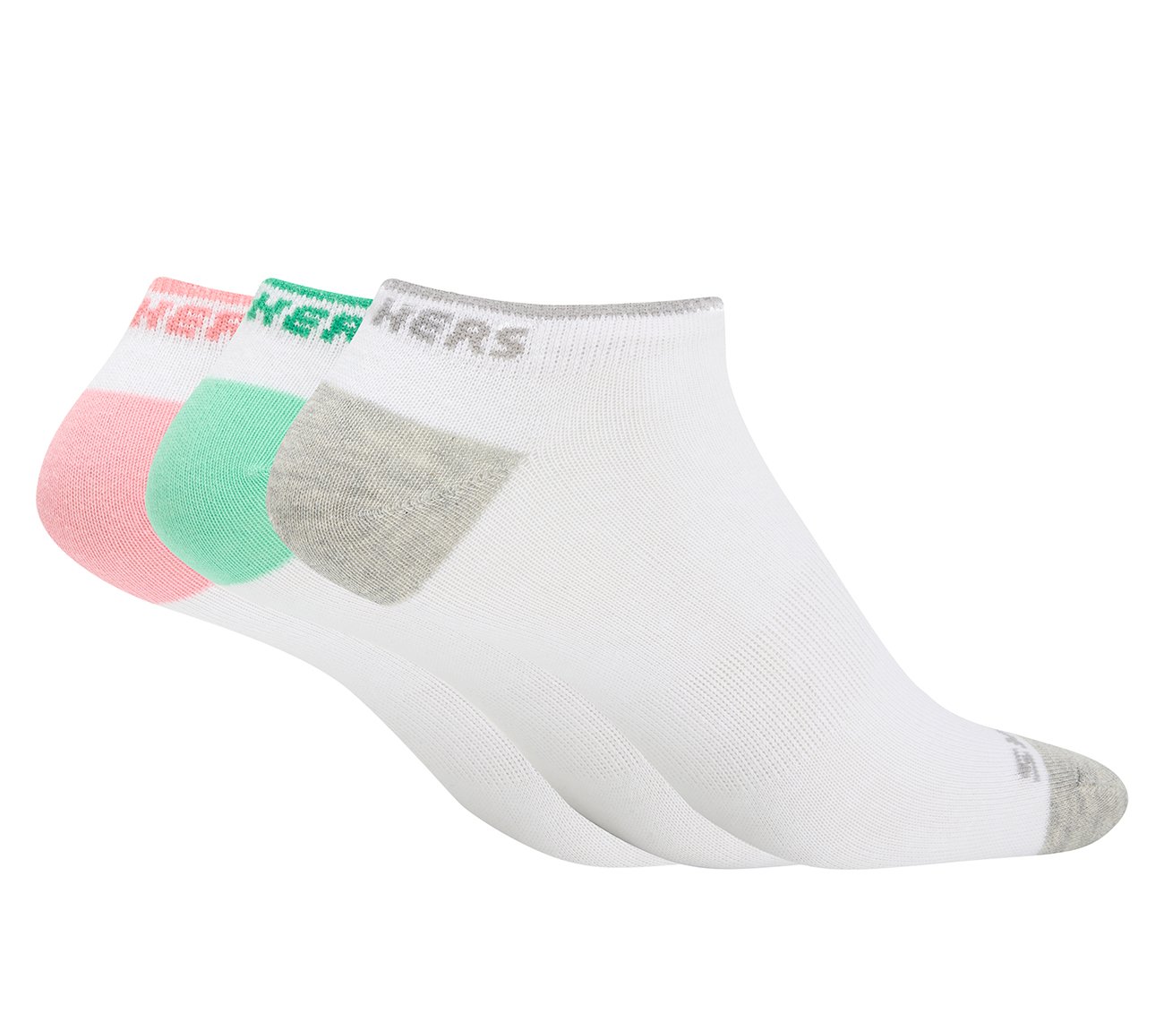 3PK WOMENS NON TERRY LOW CUT, WHITE