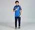 MUMBAI INDIANS IPL KID'S REPLICA JERSEY 2026, ROYAL/NAVY/LIME