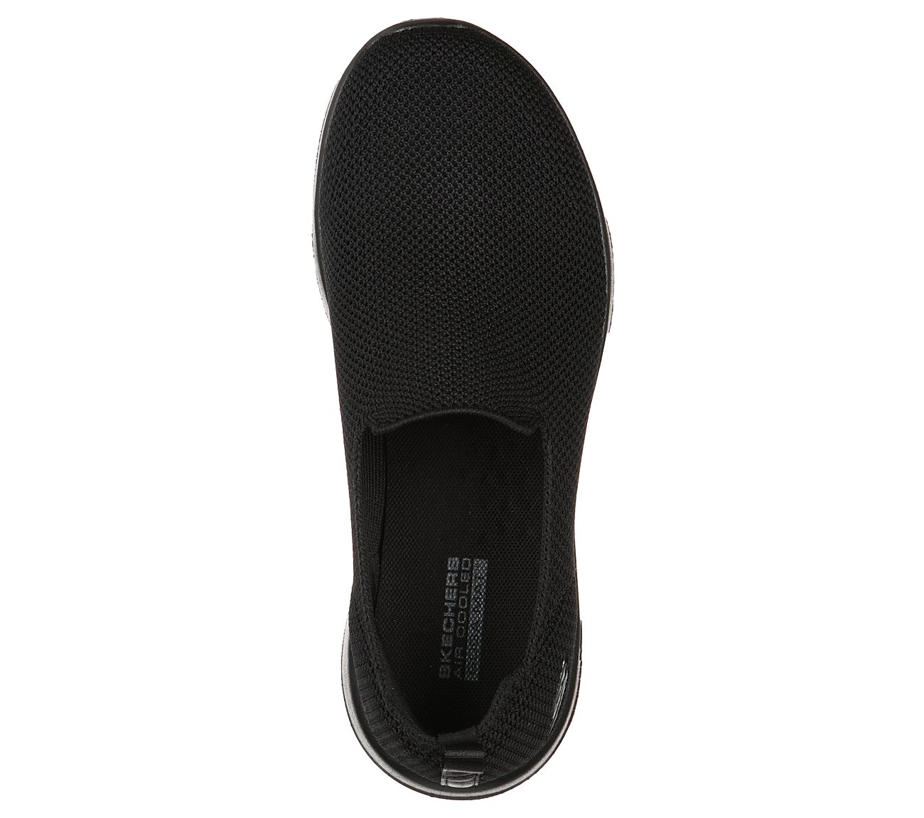 GO WALK JOY - SENSATIONAL DAY, BBLACK Footwear Top View