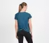 RAGLAN SLEEVE WITH OVERLAP BACK T-SHIRT, NAVY