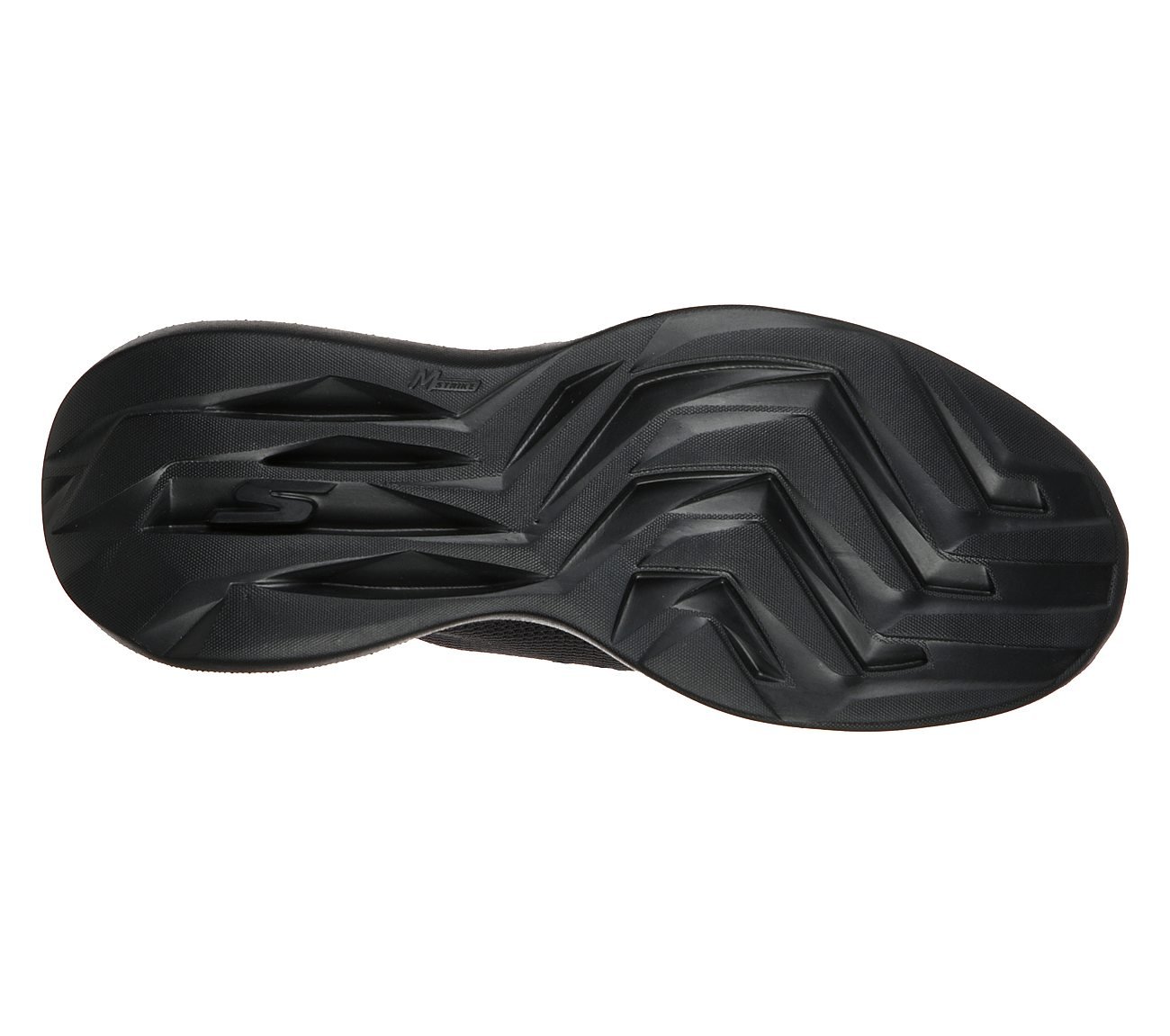 GO RUN FAST - MONOGRAM, BBLACK Footwear Bottom View