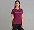 CREW NECK DIAMONTE T-SHIRT, BURGUNDY/PINK