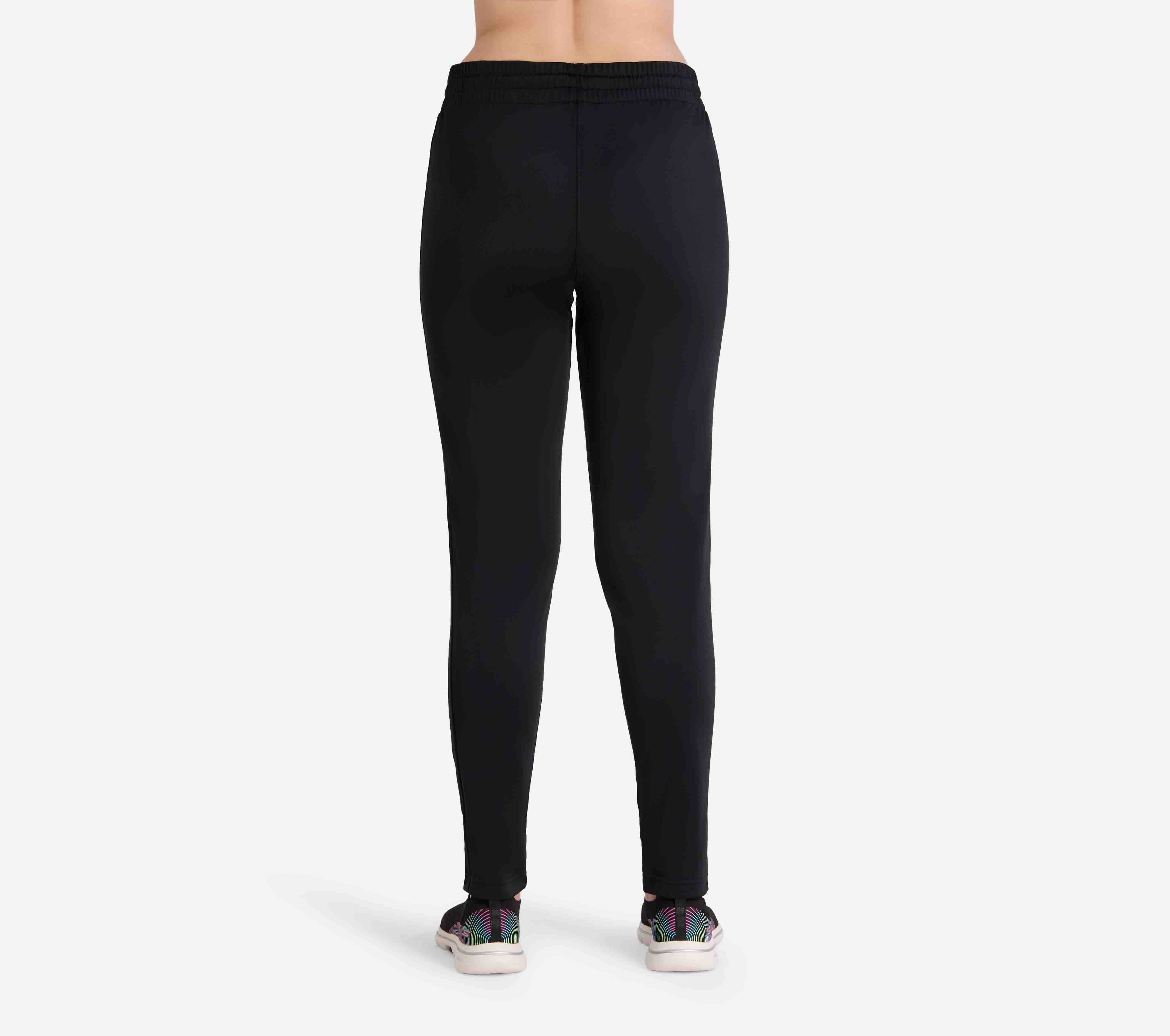 BRANDED KNIT TAPE PANT, BBBBLACK Apparel Bottom View