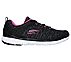 FLEX APPEAL 3, BLACK/HOT PINK Footwear Lateral View