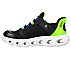 HYPNO-FLASH 2.0 - ODELUX, BLACK/LIME Footwear Left View