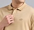 HIGHLANDER FRONT ZIPPER POLO, WHISKEY Apparels Right View