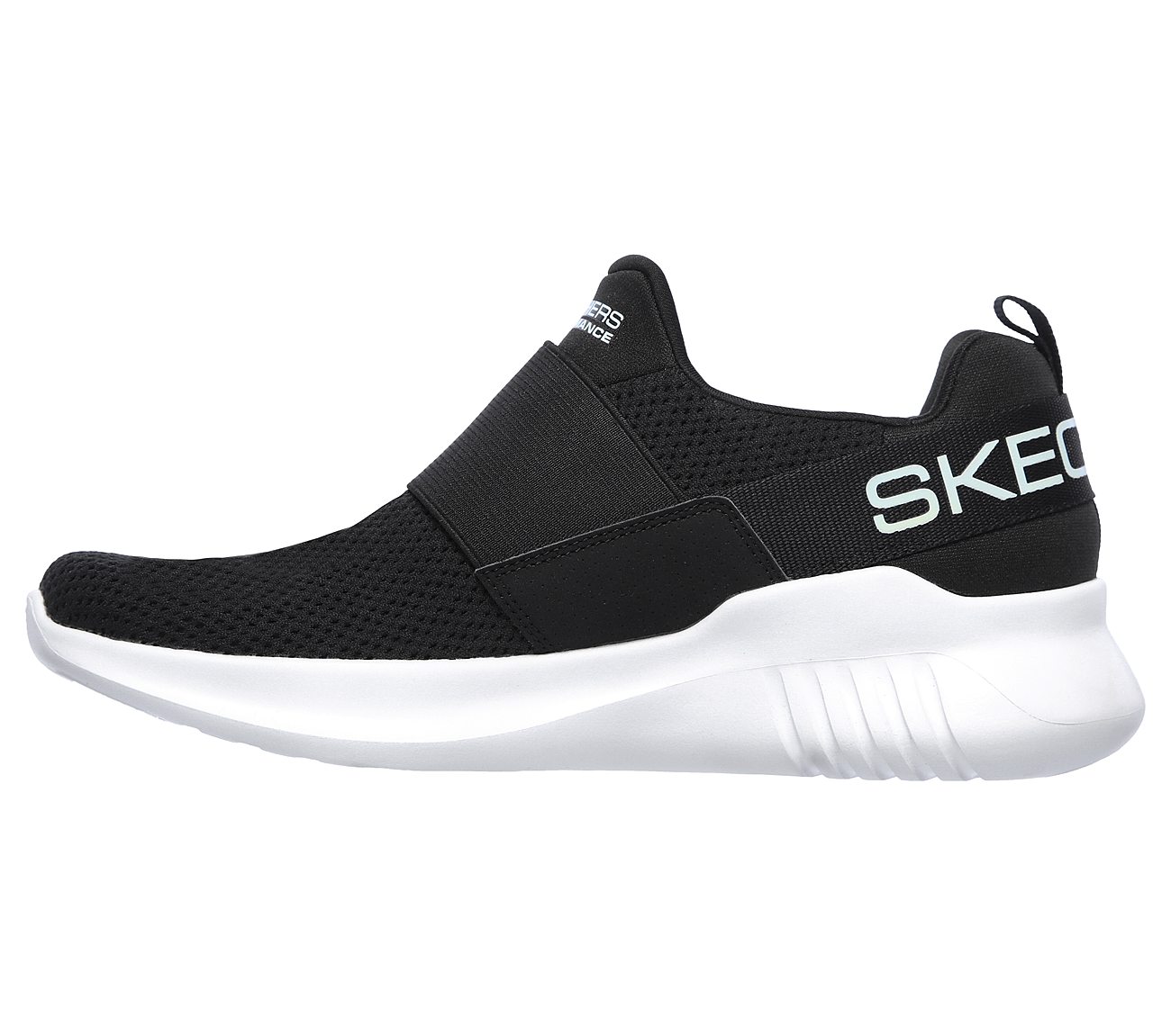 GO RUN MOJO 2.0-ARRIVE, BLACK/WHITE Footwear Left View