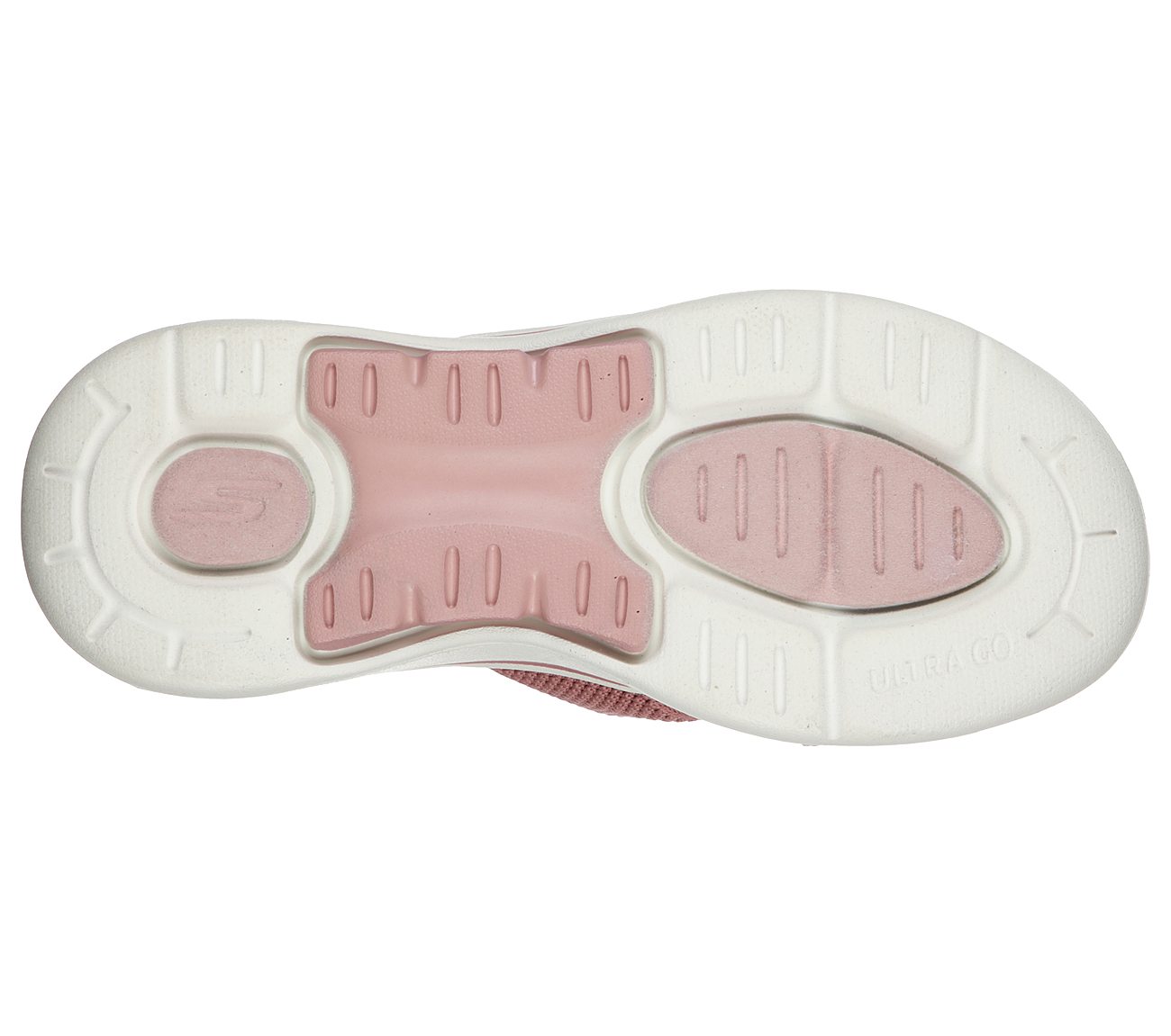 GO WALK ARCH FIT SANDAL - WOR, ROSE Footwear Bottom View