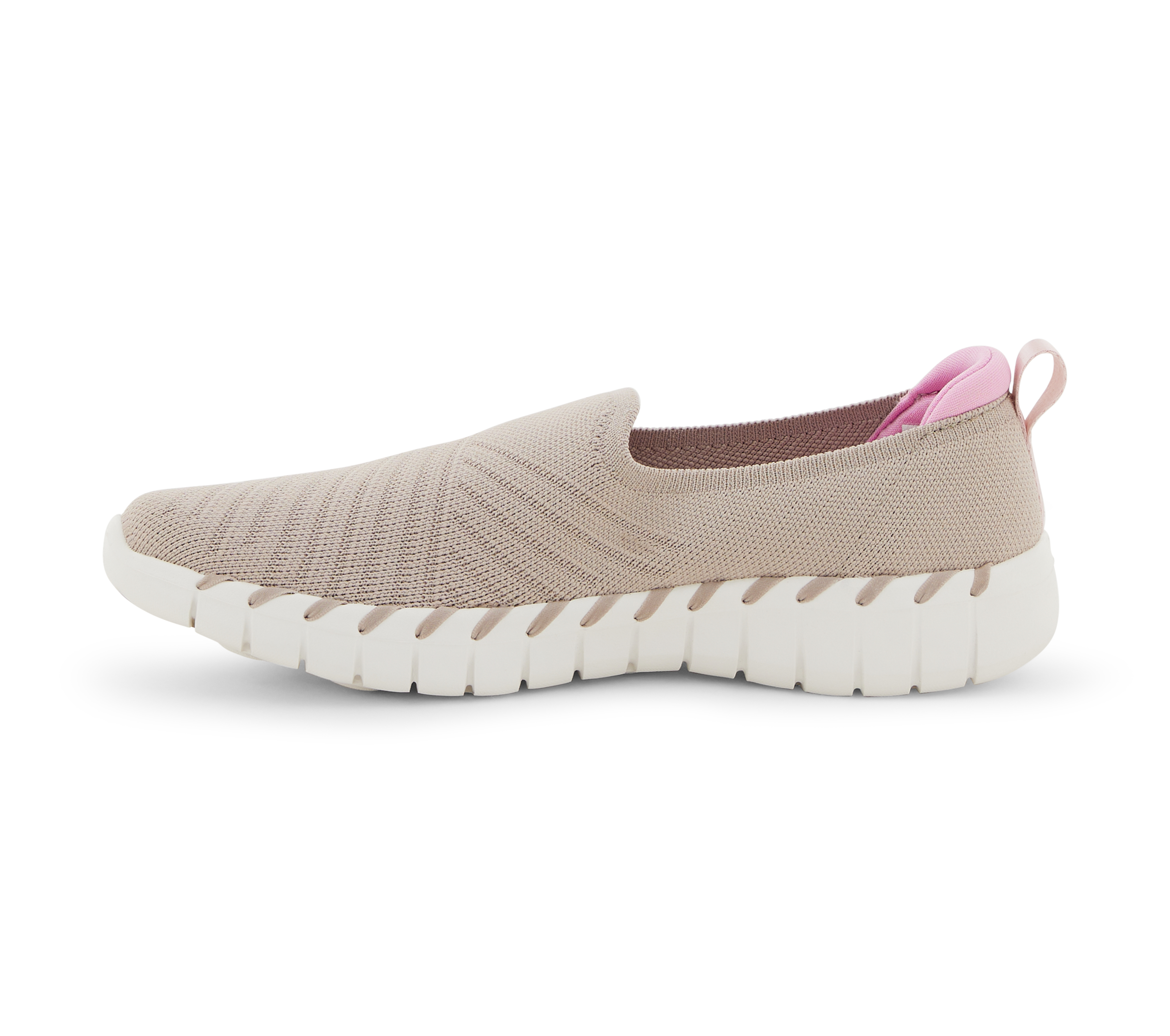 GO WALK SMART 2 - CARI, TAUPE/PINK Footwear Left View