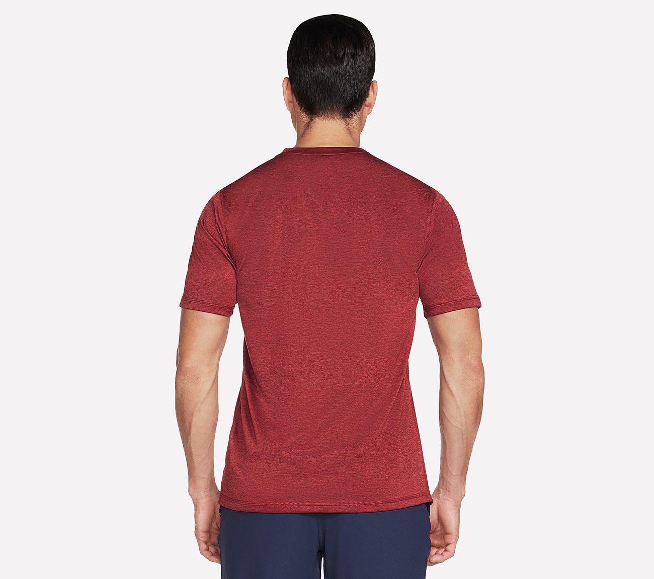 GODRI CHARGE DASH T-SHIRT, RRED Apparels Top View