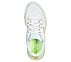 D'LUX WALKER 2.0-NEON SITES, WHITE/MULTI Footwear Top View