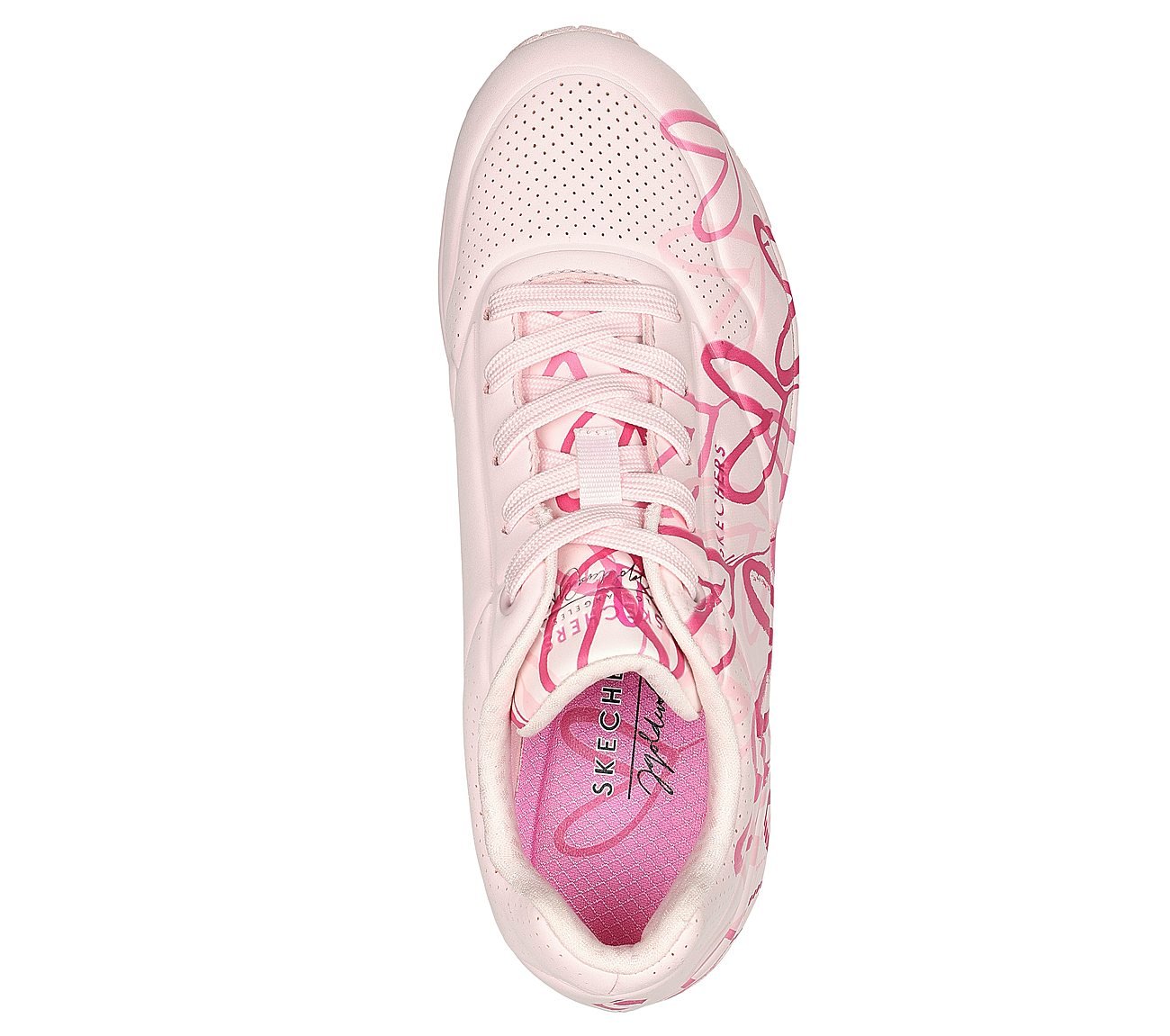 UNO - SPREAD THE LOVE, LLLIGHT PINK Footwear Top View