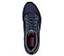 MAX CUSHIONING ELITE - LIMITL, NAVY/RED Footwear Top View