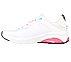 SKECH-AIR EXTREME 2.0-HIGH MO, WHITE BLACK PINK Footwear Left View