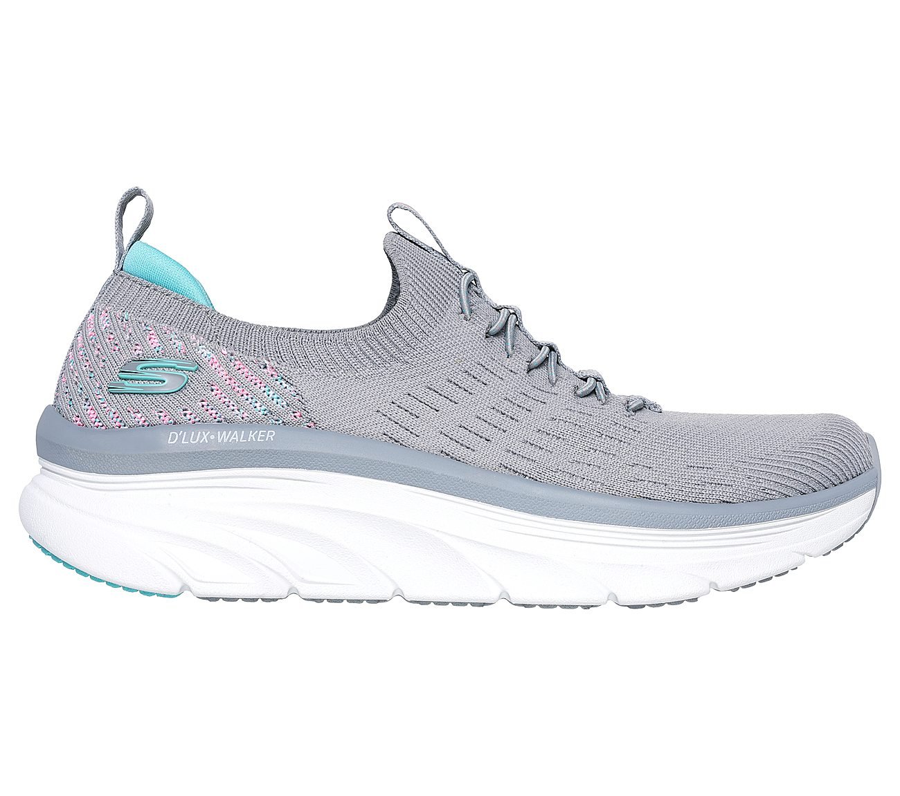 D'LUX WALKER, GREY/MINT Footwear Right View