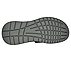 GO RECOVER SANDAL, BLACK/CHARCOAL Footwear Bottom View