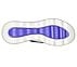 GO WALK MASSAGE FIT - UPSURGE, NAVY/LAVENDER Footwear Bottom View