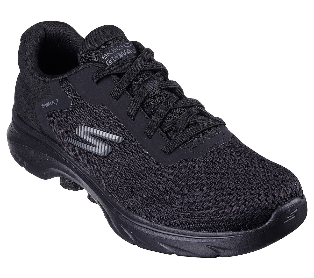 GO WALK 7 - THE CONSTRUCT, BBLACK Footwear Right View