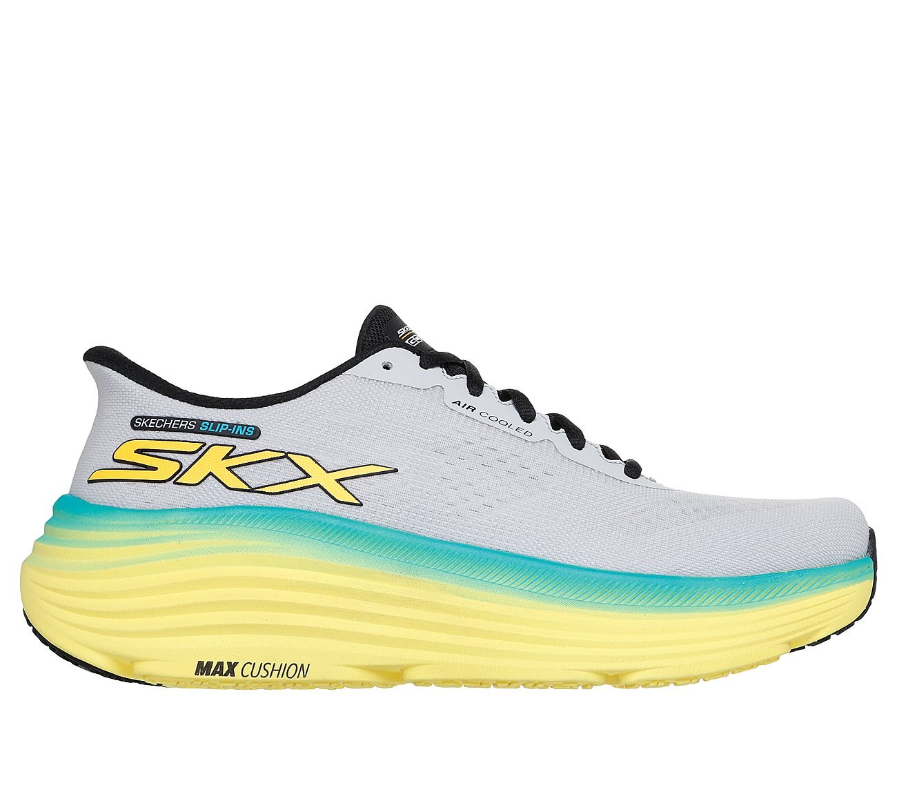 MAX CUSHIONING ENDEAVOUR - EX, WHITE/MULTI Footwear Lateral View
