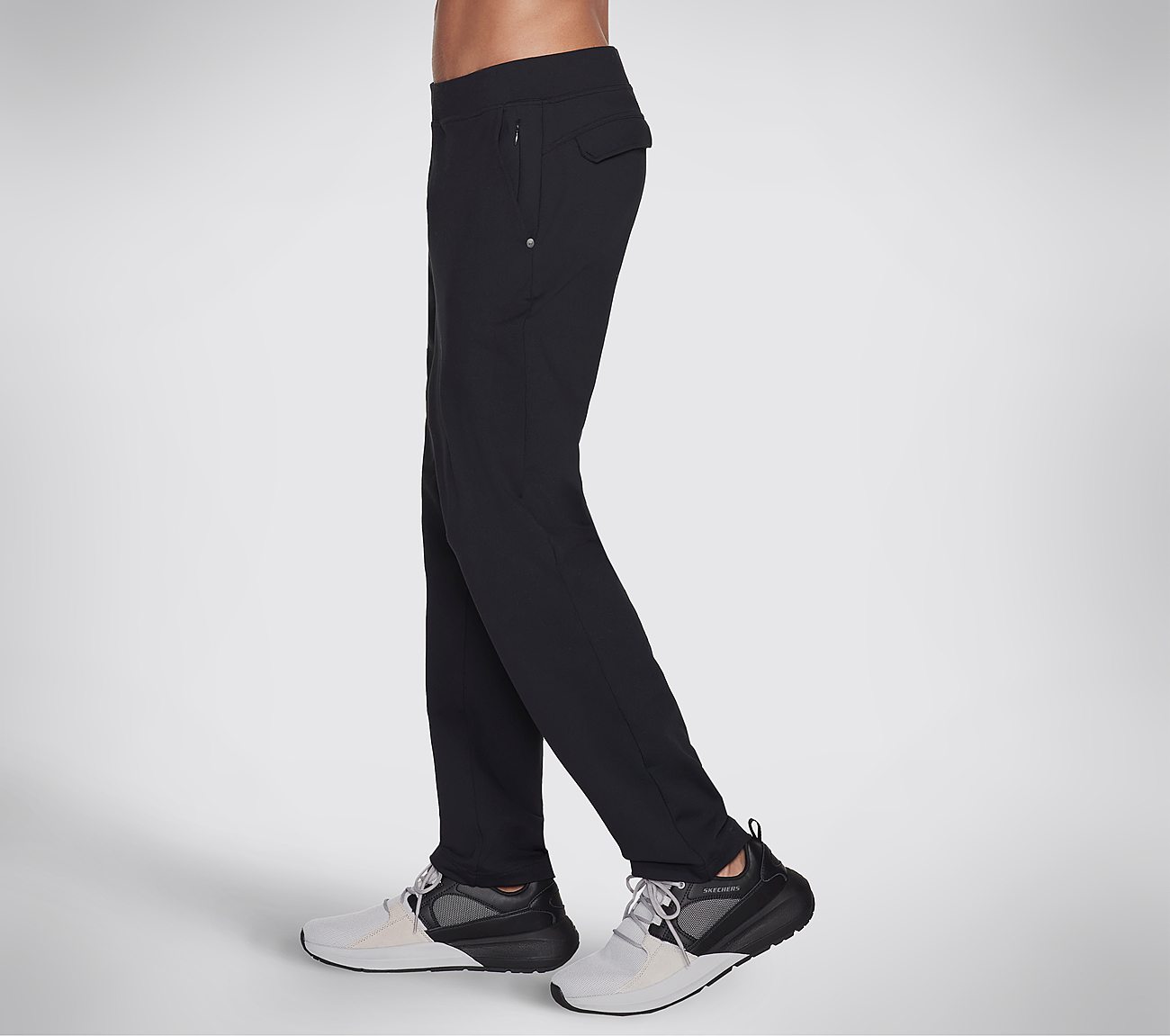 THE GOWALK PANT RECHARGE, BBBBLACK Apparels Bottom View