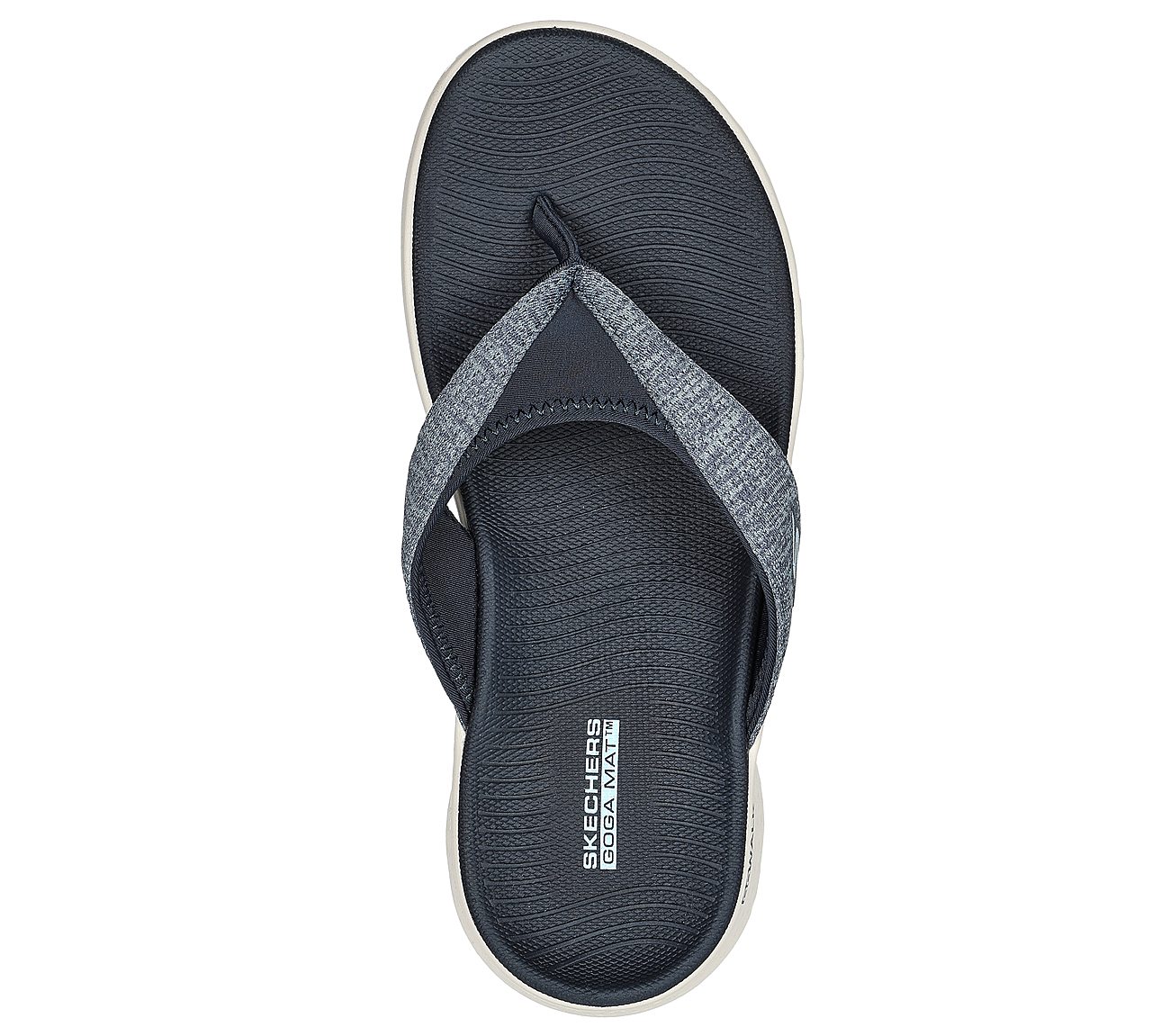 GO WALK FLEX SANDAL - SUNLIT, NNNAVY Footwear Top View