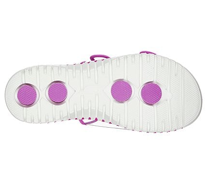 GO WALK SMART - MIAMI, PURPLE Footwear Bottom View