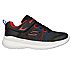 SNAP SPRINTS 2, BLACK/RED/BLUE Footwear Lateral View