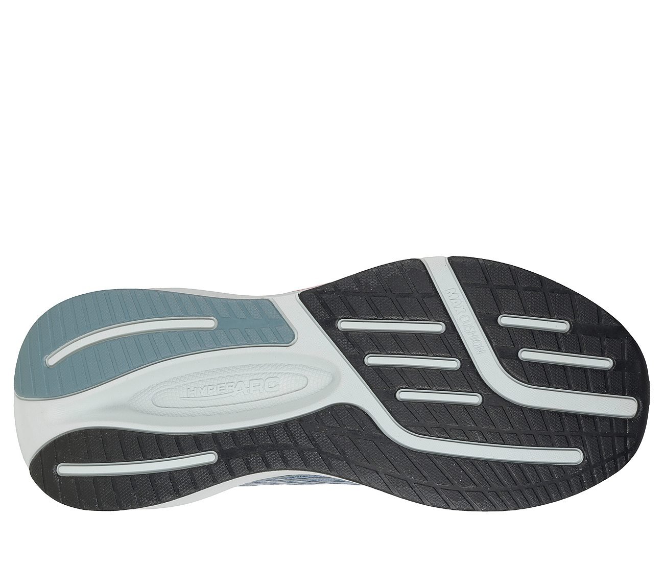 GO WALK MAX CUSHIONING ARCH F, SLATE Footwear Bottom View