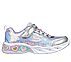 SWEETHEART LIGHTS -LETS SHINE, SILVER/MULTI Footwear Lateral View