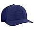 EMBOSSED TRUCKER HAT, NAVY/BLUE