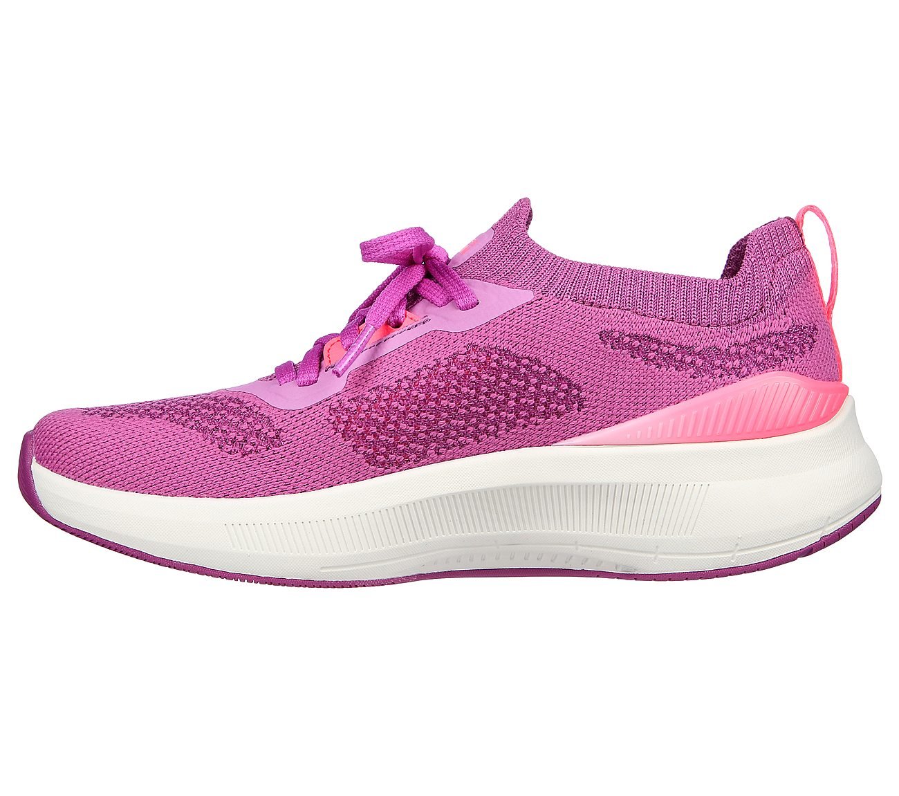 GO RUN PULSE - ROADIE, PINK/HOT PINK Footwear Left View