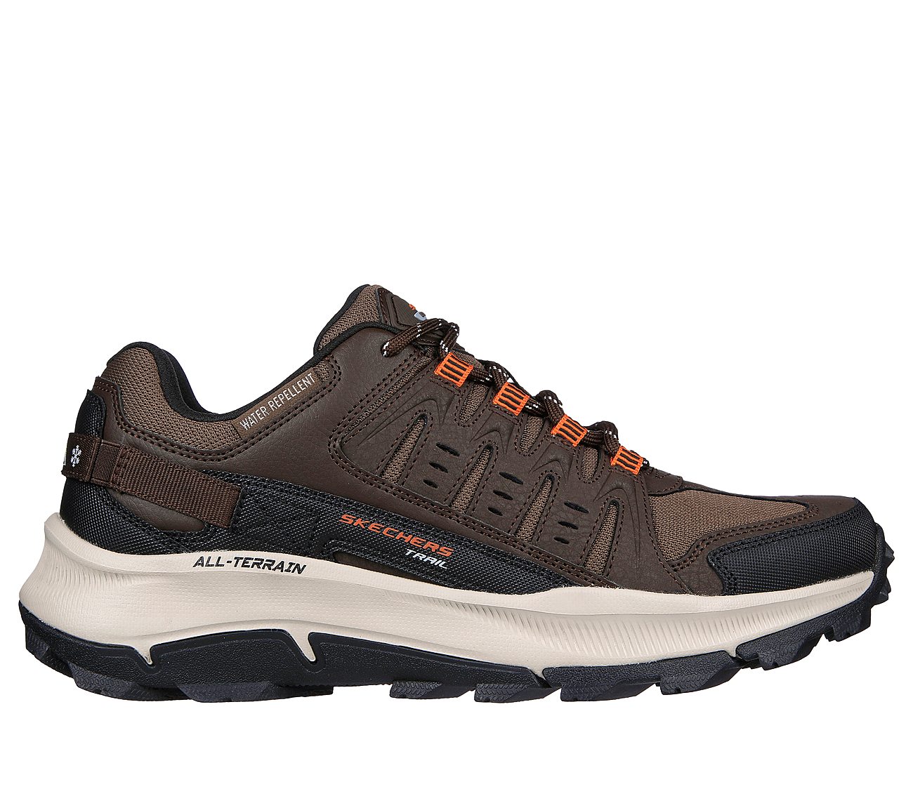 EQUALIZER 5.0 TRAIL - SOLIX, BROWN/ORANGE Footwear Lateral View