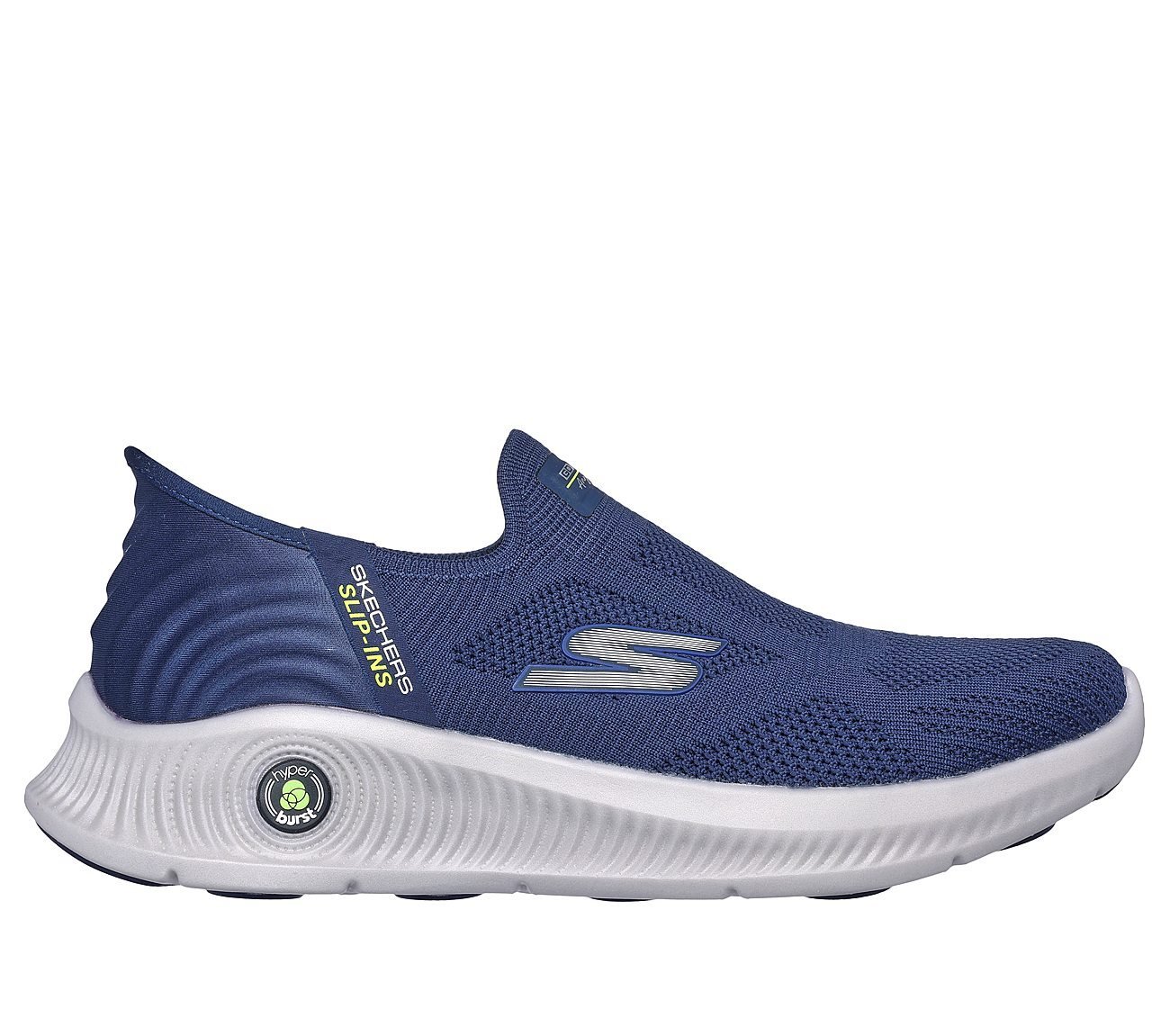 GO WALK ANYWHERE - THE TOURIS, NAVY Footwear Lateral View