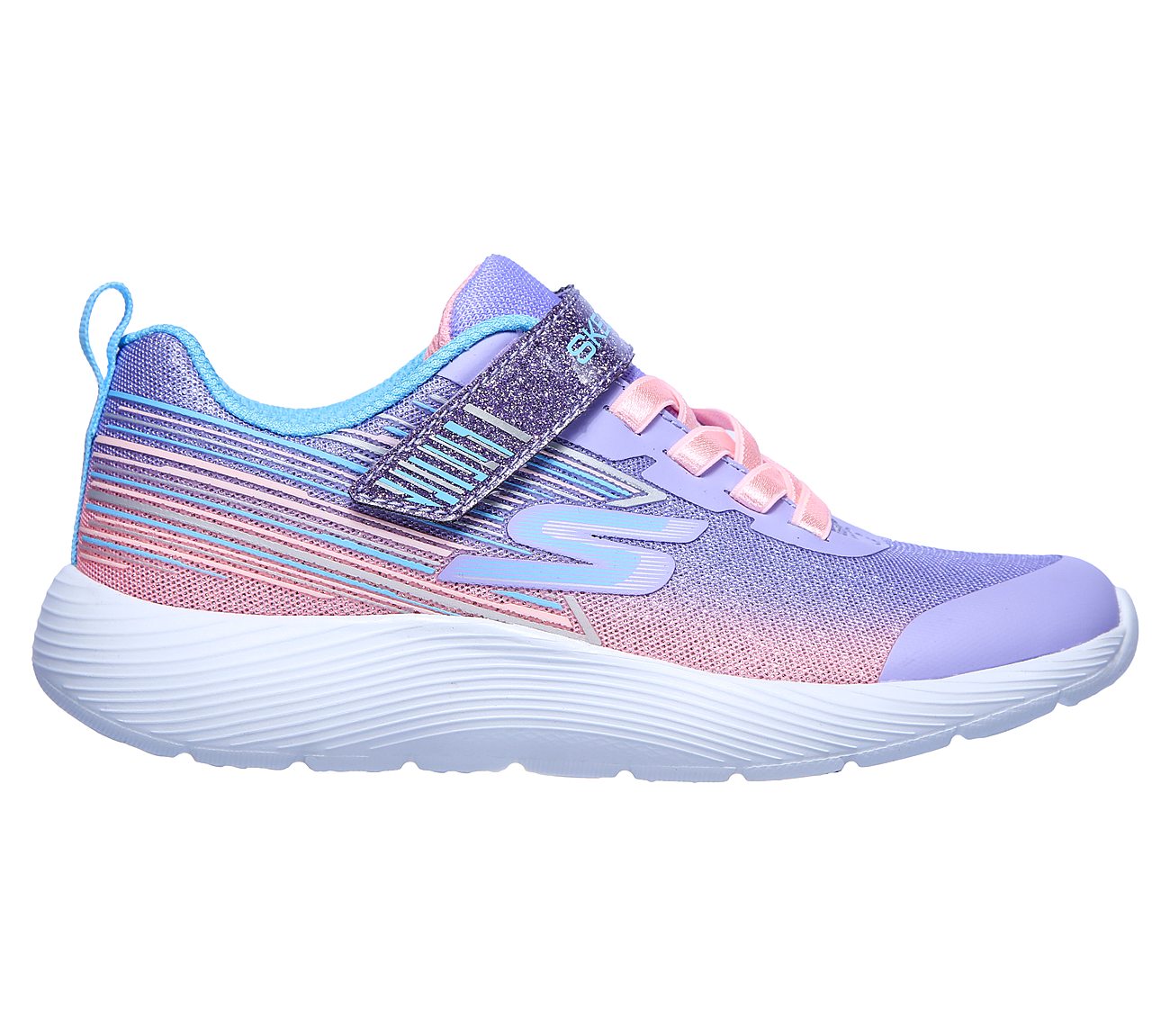 DYNA-LITE - SHIMMER STREAKS, LAVENDER/MULTI Footwear Right View