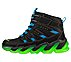 MEGA-SURGE - FLASH BREEZE, BLACK/BLUE/LIME Footwear Left View