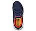 BOUNDER-VERKONA, NAVY/RED Footwear Top View