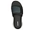 GO WALK FLEX SANDAL, BLACK Footwear Top View