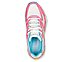 TRES-AIR - EXTRAORDIN-AIRY, WHITE/PINK Footwear Top View