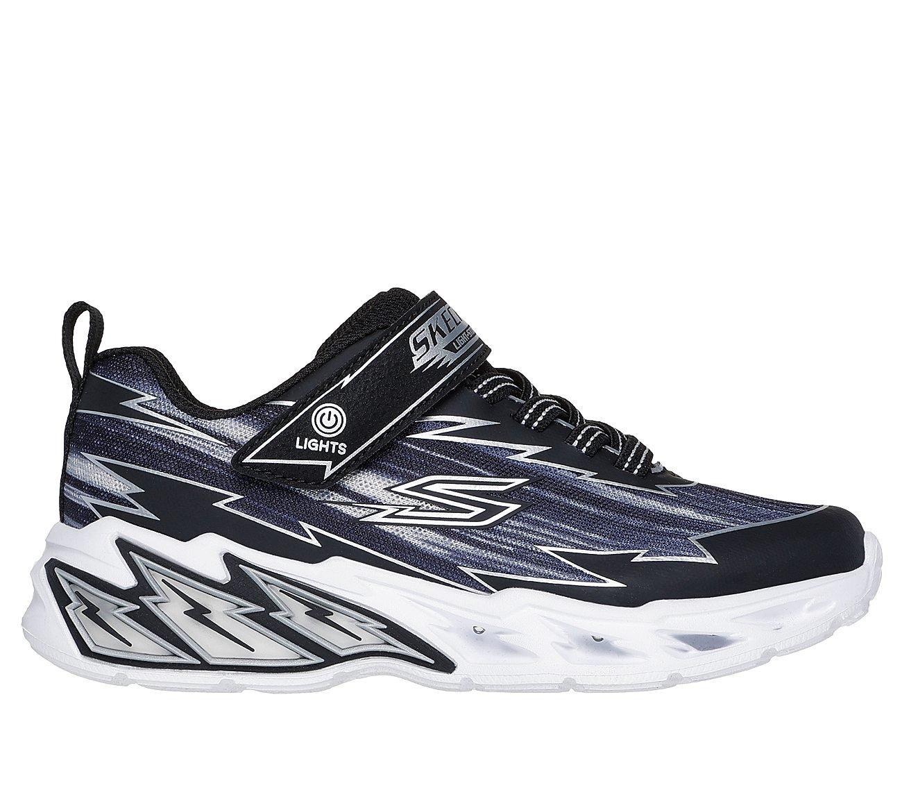 LIGHT STORM 2.0-BOLT-BRIGHTS, BLACK/GREY Footwear Lateral View