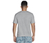 SKECHERS PIER TEE, LIGHT GREY Apparels Top View