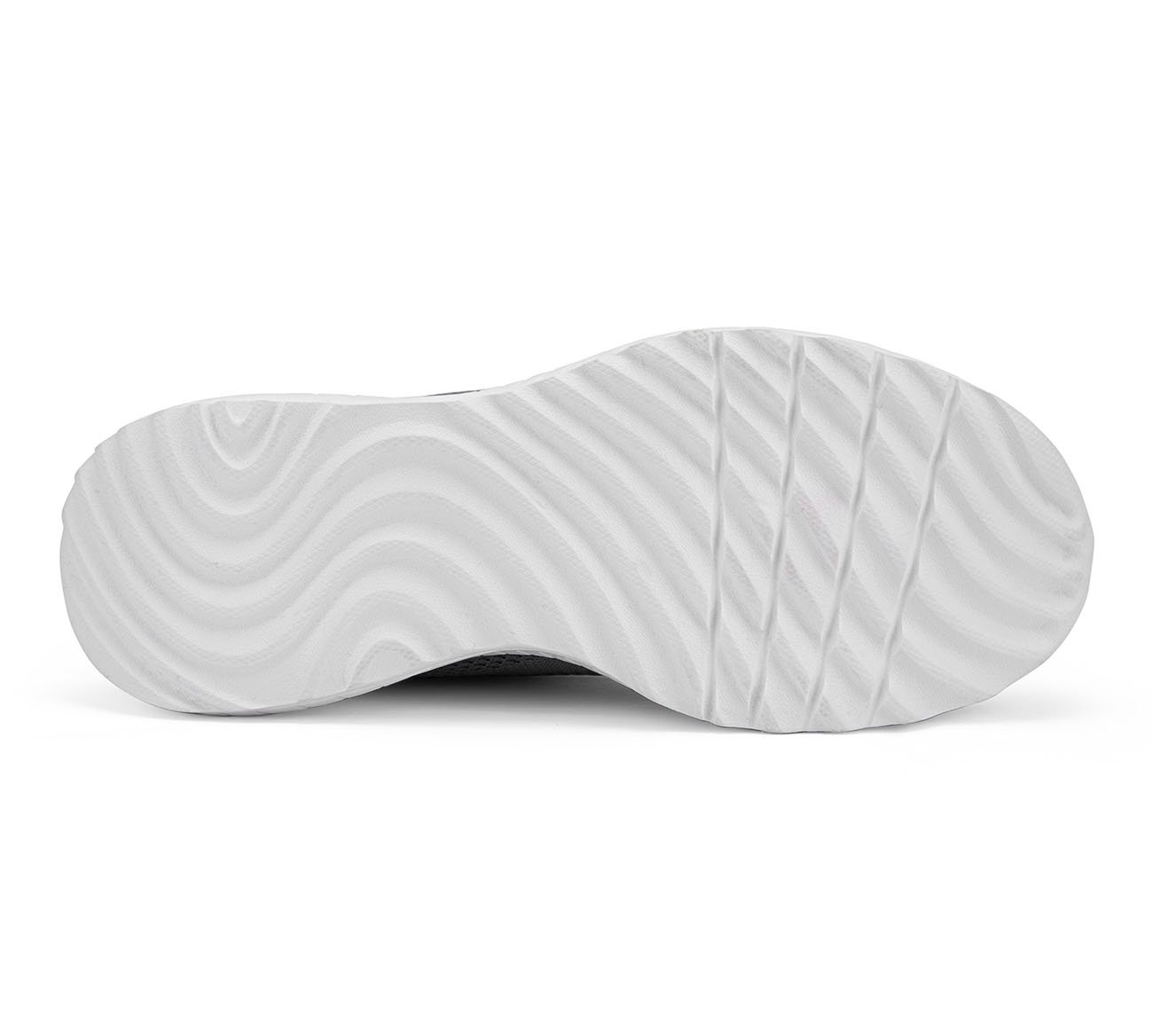 BOBS SQUAD CHAOS, BLUE/CORAL Footwear Bottom View