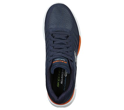 EQUALIZER 4.0 - PHAIRME, NAVY/ORANGE Footwear Top View