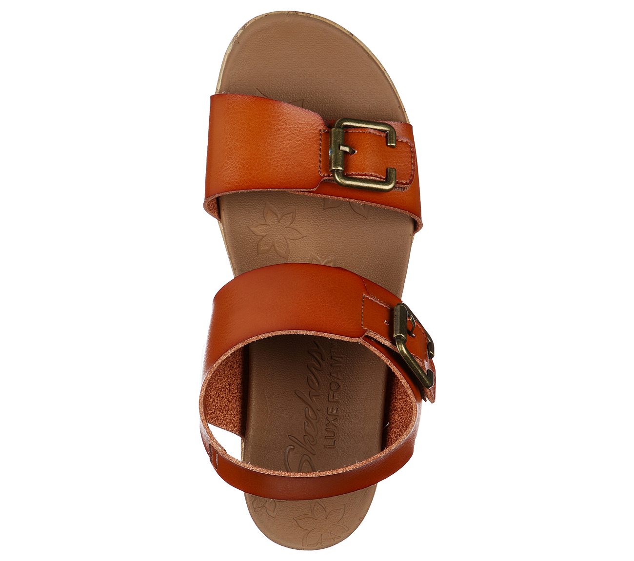 BRIT - GO GETTER, CHESTNUT Footwear Top View