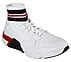 BLOCK - VARSITY, WHITE/RED/NAVY Footwear Lateral View