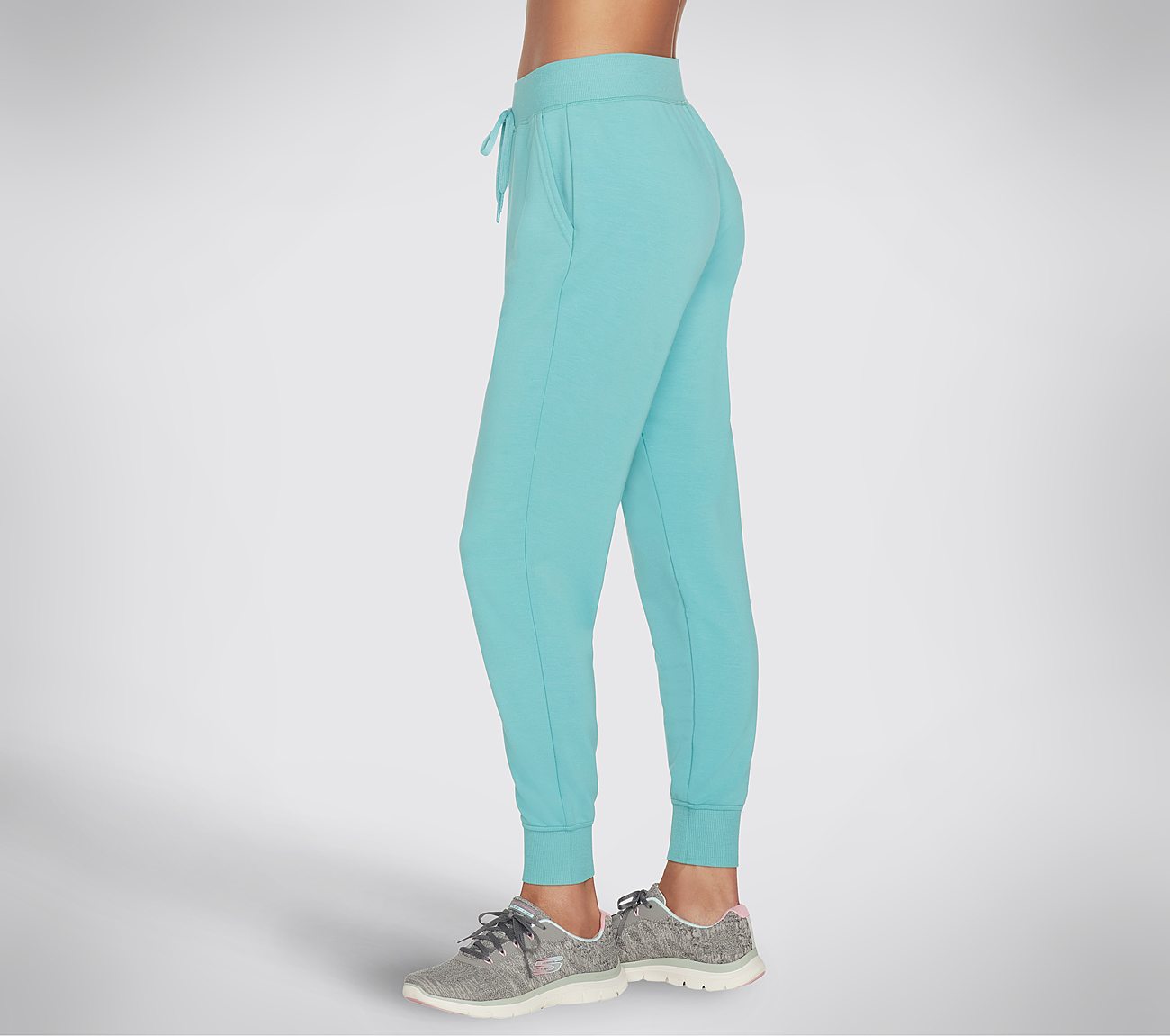 RESTFUL JOGGER, TURQUOISE Apparel Bottom View
