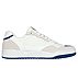 KOOPA - VOLLEY LOW LIFESTYLE, WHITE/NAVY Footwear Lateral View