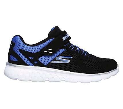 GO RUN 400- PROXO, BLACK/ROYAL Footwear Right View