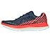 GO RUN RAZOR EXCESS, NAVY/CORAL Footwear Left View