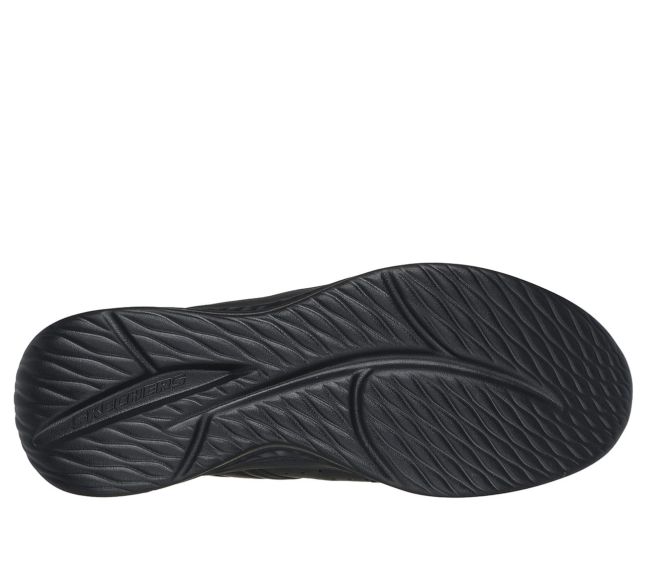 SKECHERS SLIP-INS RF: SLADE - OCON, BBLACK Footwear Bottom View