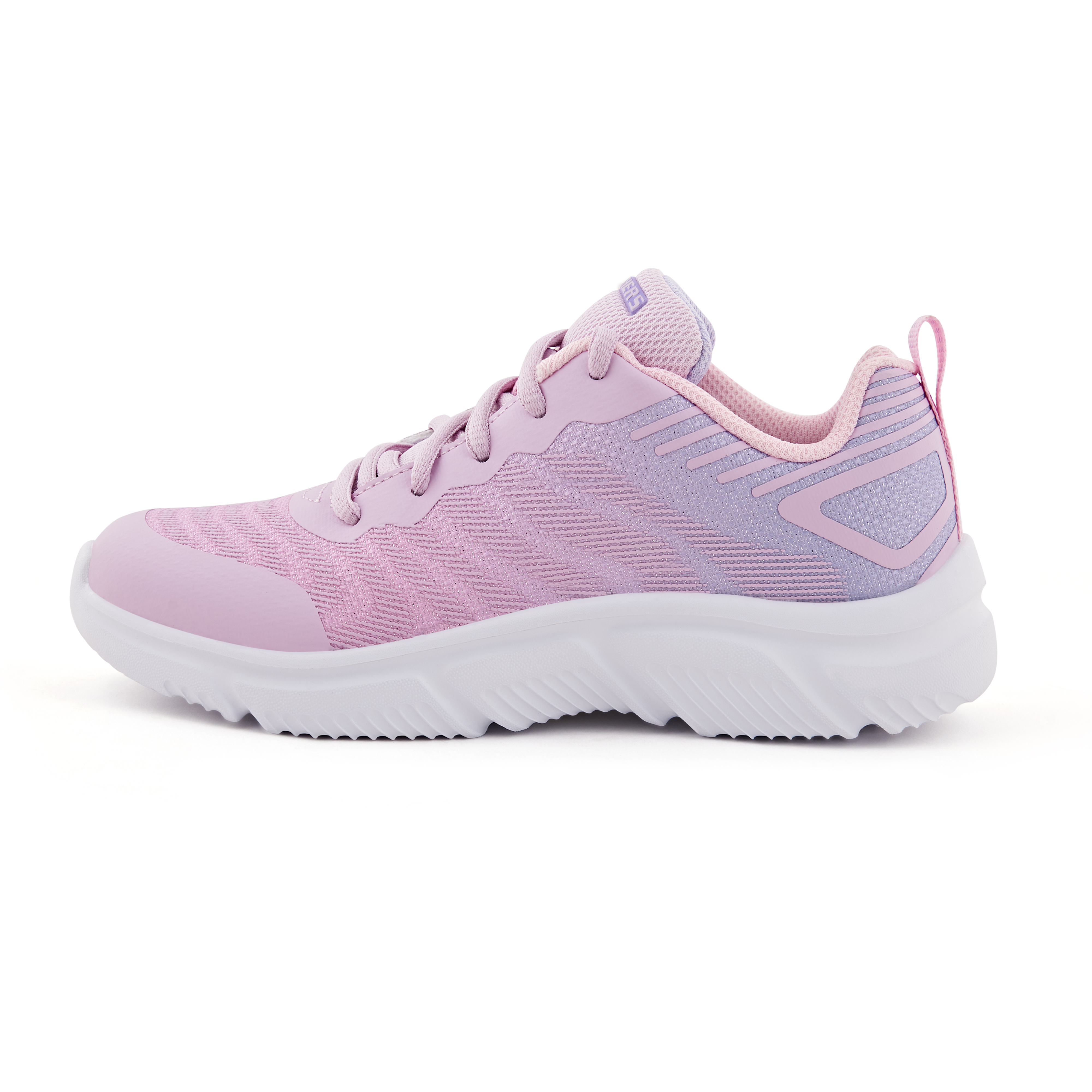 GO RUN 650 - FIREY COLORS, PINK/LAVENDER Footwear Left View
